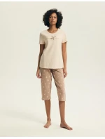 Henderon Dámské pyžamo 44462 Eluna kr/r S-2XL