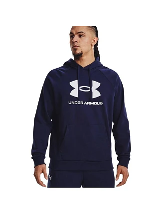 Pánská mikina Under Armour Rival Fleece Logo HD, tmavě modrá, 1379758, 410 L Pánská mikina Under Armour Rival Fleece Logo HD, tmavě modrá, 1379758, 410 L