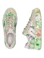 Dámské boty na platformě zelené Rieker M7711-91 Dámské boty na platformě zelené Rieker M7711-91