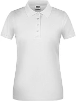 Daiber JN 873 Dámské pracovní bio piqué polo 02.0873 white