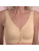 Lynn chirurgická podprsenka moldovaná, zap. vpředu 5768X desert - Anita Care