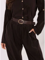 IT kalhoty SP 258009.83 tmavě hnědé