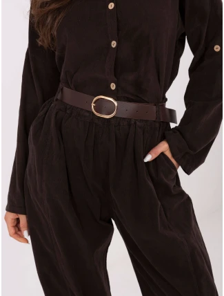 IT kalhoty SP 258009.83 tmavě hnědé