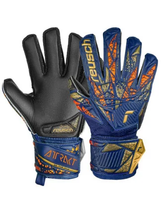 Reusch Attrakt Silver Jr brankářské rukavice 5472215 4411 Reusch Attrakt Silver Jr brankářské rukavice 5472215 4411