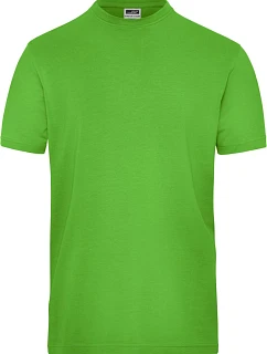 Daiber JN 1802 Pánské pracovní tričko z bio bavlny - Solid 02.1802 lime green