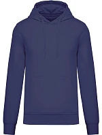 Kariban K 4027 Pánská eco-friendly mikina s kapucí 20.4027 deep purple