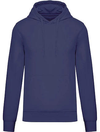Kariban K 4027 Pánská eco-friendly mikina s kapucí 20.4027 deep purple