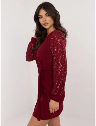 Šaty MI SK 67634.99 bordó