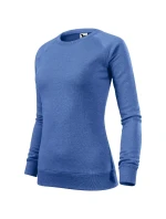 Merger mikina dámská modrý melír Merger mikina dámská modrý melír