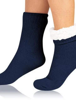 Extrémně teplé ponožky EXTRA WARM SOCKS Tmavě modrá - BELLINDA