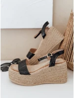 Dámské sandály TRENDJOY black FashionStreet ZY0987 Dámské sandály TRENDJOY black FashionStreet ZY0987