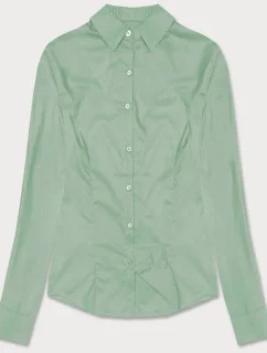 Světle zelená klasická dámská košile (HH039-39)