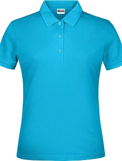 Daiber JN 791 Dámské piqué polo 02.0791 turquoise