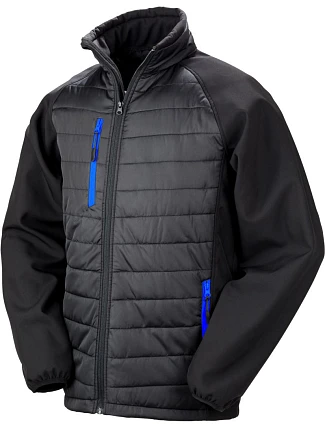 Result R 237X Hybridní bunda "Compass" 30.237X black/royal Result R 237X Hybridní bunda "Compass" 30.237X black/royal