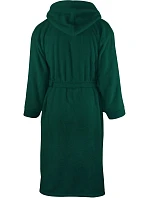 The One Towelling Bathrobe hooded Župan s kapucí 48.1021 dark green The One Towelling Bathrobe hooded Župan s kapucí 48.1021 dark green