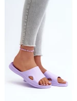 Klasické Dámské Žabky Fialové Juniria