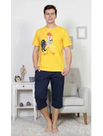 Pánské pyžamo kapri Kohout Pánské pyžamo kapri Kohout