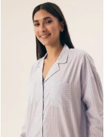 Henderson Dámské pyžamo 42782 Nanda dlouhé/r S-XL pruhované Henderson Dámské pyžamo 42782 Nanda dlouhé/r S-XL pruhované