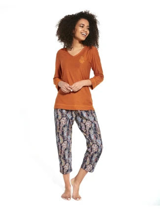 Dámské pyžamo 389/252 Ornament - CORNETTE Dámské pyžamo 389/252 Ornament - CORNETTE
