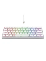 Herní klávesnice Havit KB903L (transparentní bílá)