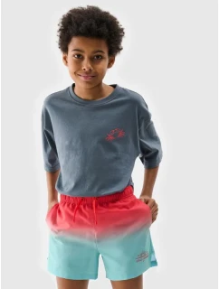 Chlapecké plážové šortky boardshorts 4F 4FJWSS25UBDSM115-47S