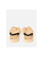 Plážové žabky RIP CURL Premium Surf Bloom O/T-Girl, zlaté Plážové žabky RIP CURL Premium Surf Bloom O/T-Girl, zlaté