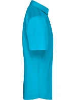 Daiber JN 680 Popelínová košile s krátkým rukávem 02.0680 turquoise Daiber JN 680 Popelínová košile s krátkým rukávem 02.0680 turquoise