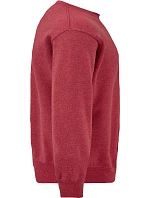 Fruit of the Loom Classic Set-In Sweat Mikina 16.2202 vintage heather red Fruit of the Loom Classic Set-In Sweat Mikina 16.2202 vintage heather red