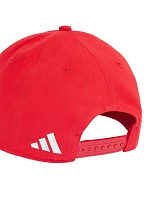 Adidas FC Bayern Munich Essentials baseballová čepice červená IA2333 Adidas FC Bayern Munich Essentials baseballová čepice červená IA2333