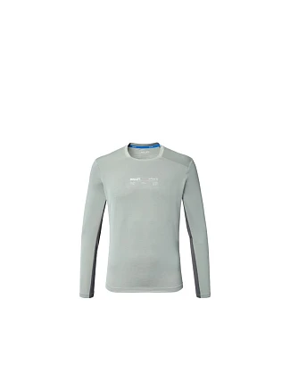 Pánské tričko MILLET Intense Ts Ls M, šedé Pánské tričko MILLET Intense Ts Ls M, šedé