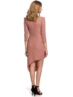 Dámské šaty K047 růžová - Makover Dámské šaty K047 růžová - Makover