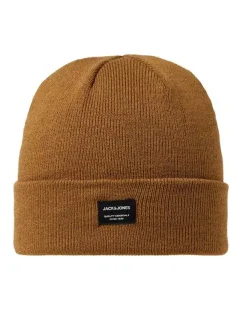 Jack & Jones Jacdna Beanie Noos M cap 12092815 brown pánské