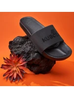 Žabky k bazénu basic plain black KUBKBB-SS24-02-23