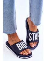 Dámské pantofle Big Star Classic JJ274A323 námořnická modrá
