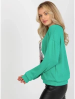 Halenka LK BZ 509067 1.27 tyrkysová Halenka LK BZ 509067 1.27 tyrkysová