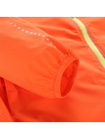 Dětská ultralehká bunda s úpravou dwr ALPINE PRO SPINO spicy orange