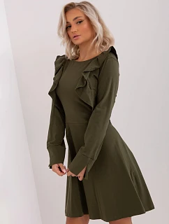 Dámské šaty EM SK HW 20 395.34P khaki - Lily Rose