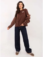 Košile D50061J11078A3 tmavě hnědá