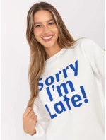 Mikina EM BL 624.90P bílá a modrá Mikina EM BL 624.90P bílá a modrá