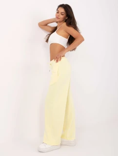 Tepláky RV DR A590.08 světle žluté