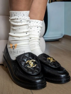 Ponožky Magnetis QR5016 Lesklé trojúhelníky