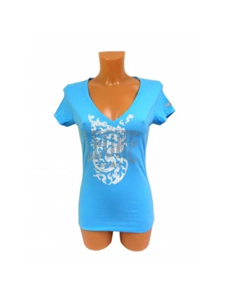 LEONE dámské tričko LW1011/S16 tyrkysová "M"