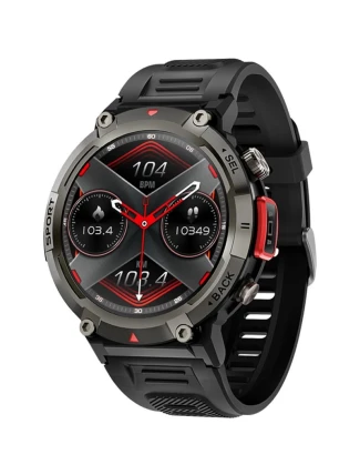 VELTORI VT140-1 Smartwatch Černý silikonový řemínek VELTORI VT140-1 Smartwatch Černý silikonový řemínek