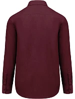 Kariban K 545 Popelínová košile "Jofrey" s dlouhým rukávem 20.K545 wine Kariban K 545 Popelínová košile "Jofrey" s dlouhým rukávem 20.K545 wine