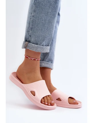 Klasické dámské žabky růžové Juniria