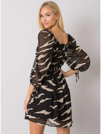 Šaty LC SK 22K 3040.19P černobílý