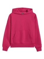 Dámská mikina 4FWAW25TSWSF1887 53S Tmavě růžová - 4F Dámská mikina 4FWAW25TSWSF1887 53S Tmavě růžová - 4F