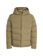Pánská bunda adidas Helionic Climawarm Hoodie Olive JX0580 pánské oblečení