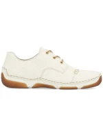 Dámská pohodlná bílá polobotka Rieker 55920-80