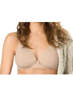 Dámská podprsenka bez kostice 5166 Béžová - Naturana Dámská podprsenka bez kostice 5166 Béžová - Naturana